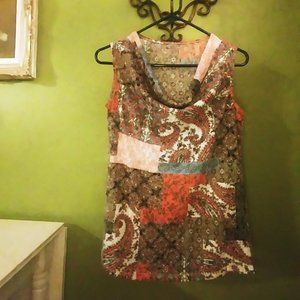 2for$15--Women's Paisley knit top